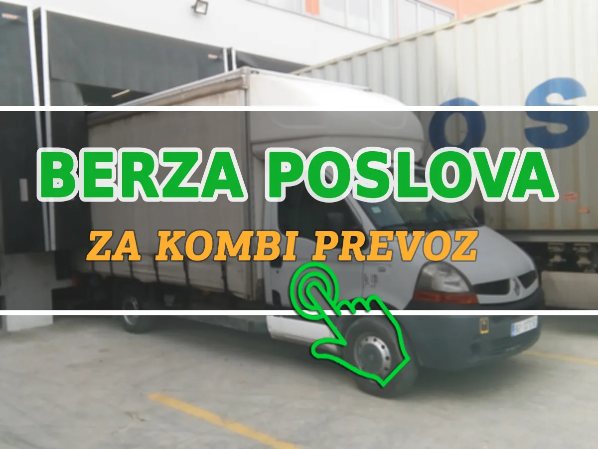Pridruži se Facebook grupi Berza poslova za kombi prevoz
