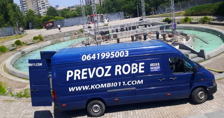 prevoz robe i stvari kombi vozilom