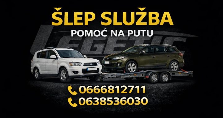 šlep služba Opovo, Zrenjanin, Pančevo i Beograd