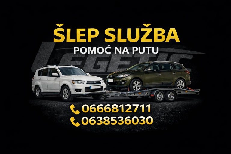 šlep služba Opovo, Zrenjanin, Pančevo i Beograd