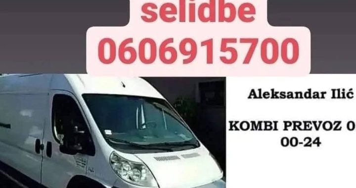 vikk transport nis kombi prevoz robe